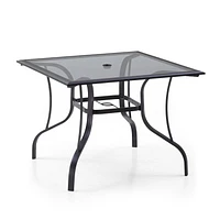 Ensemble table et chaises Montclair Mainstays Plateau en verre trempé