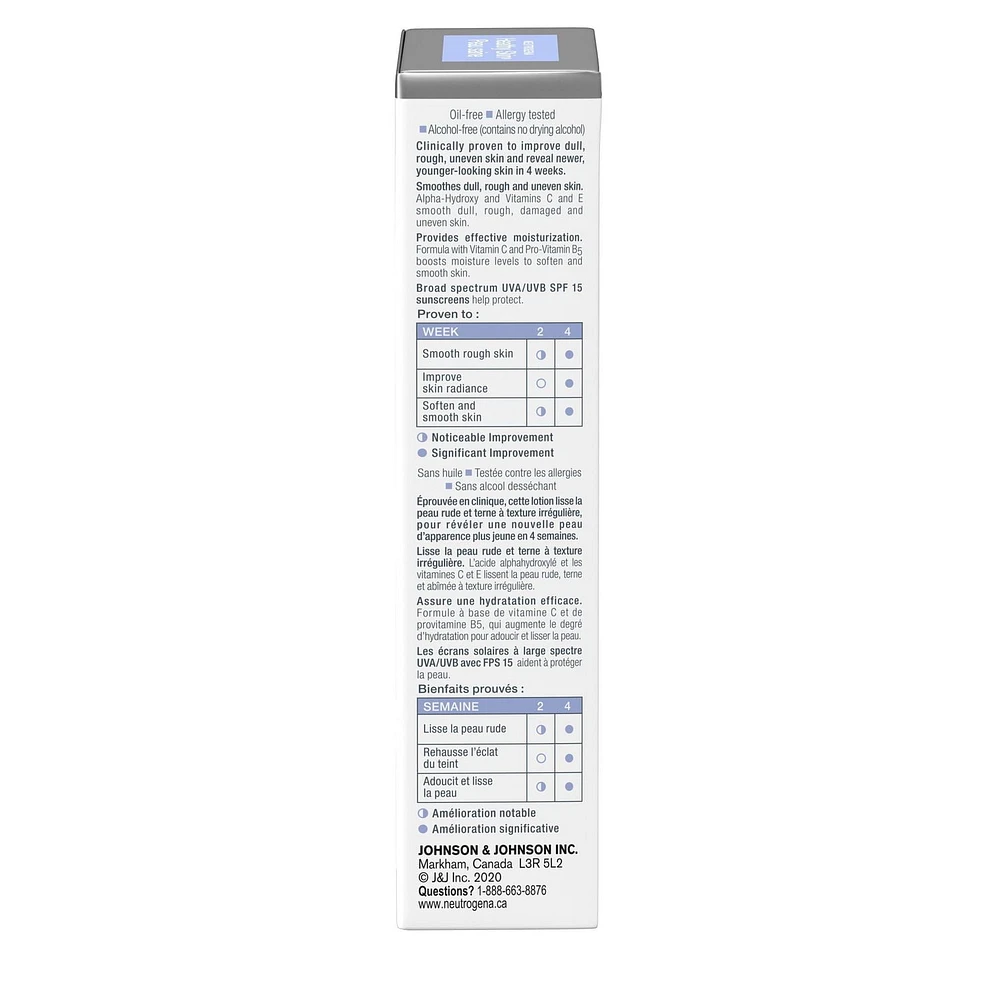 Lotion pour le visage HEALTHY SKIN® FPS 15 de NEUTROGENA®