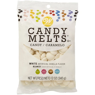 Bonbon Candy Melts blanc 12 oz Wilton