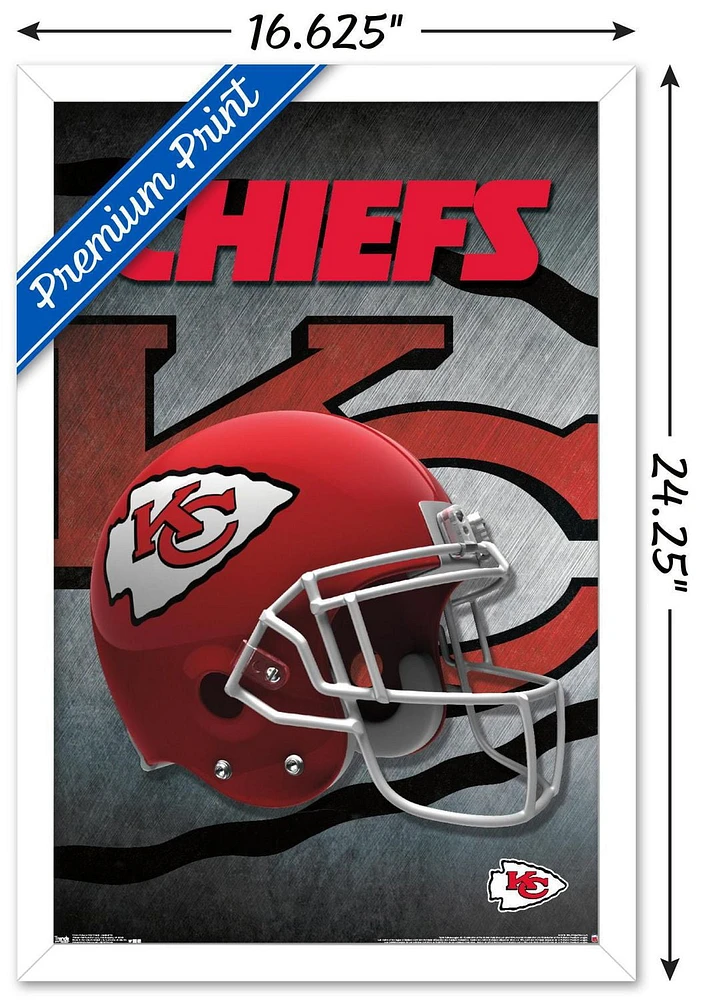NFL Kansas City Chiefs - Helmet 16 Wall Poster