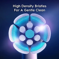 Brossettes de rechange Soins doux pour brosse à dents Oral-B iO, Blanches blanc, 2 unités