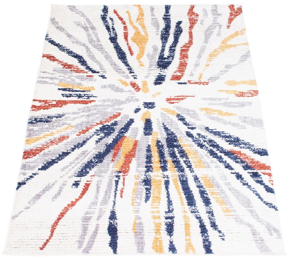 Tapis ECARPET Modern Intérieur Super Doux  Collection Sunburst