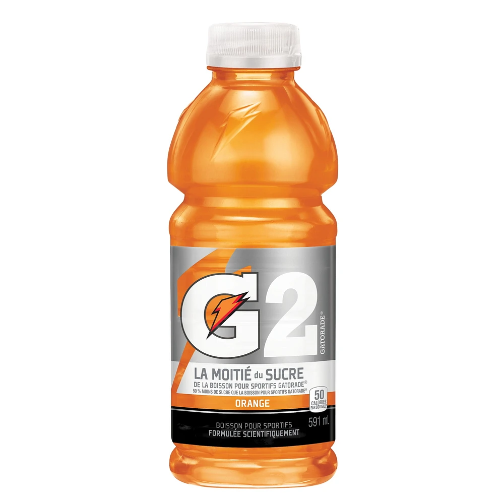 Gatorade G2 Boisson Sportive Punch aux Fruits 591mL, Bouteille 591mL