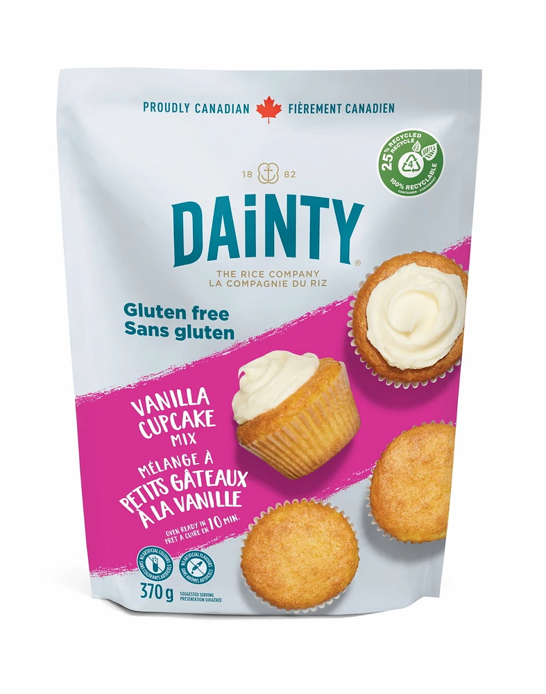 E-DAINTY VANILLA CUPCAKE MIX, E-DAINTY VANILLA CUPCAKE MIX