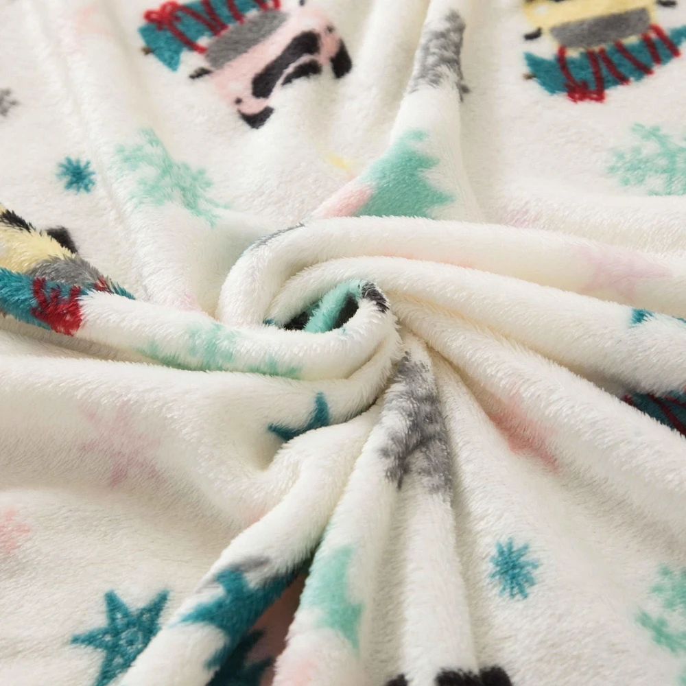 Holiday Time Soft Plush Throw