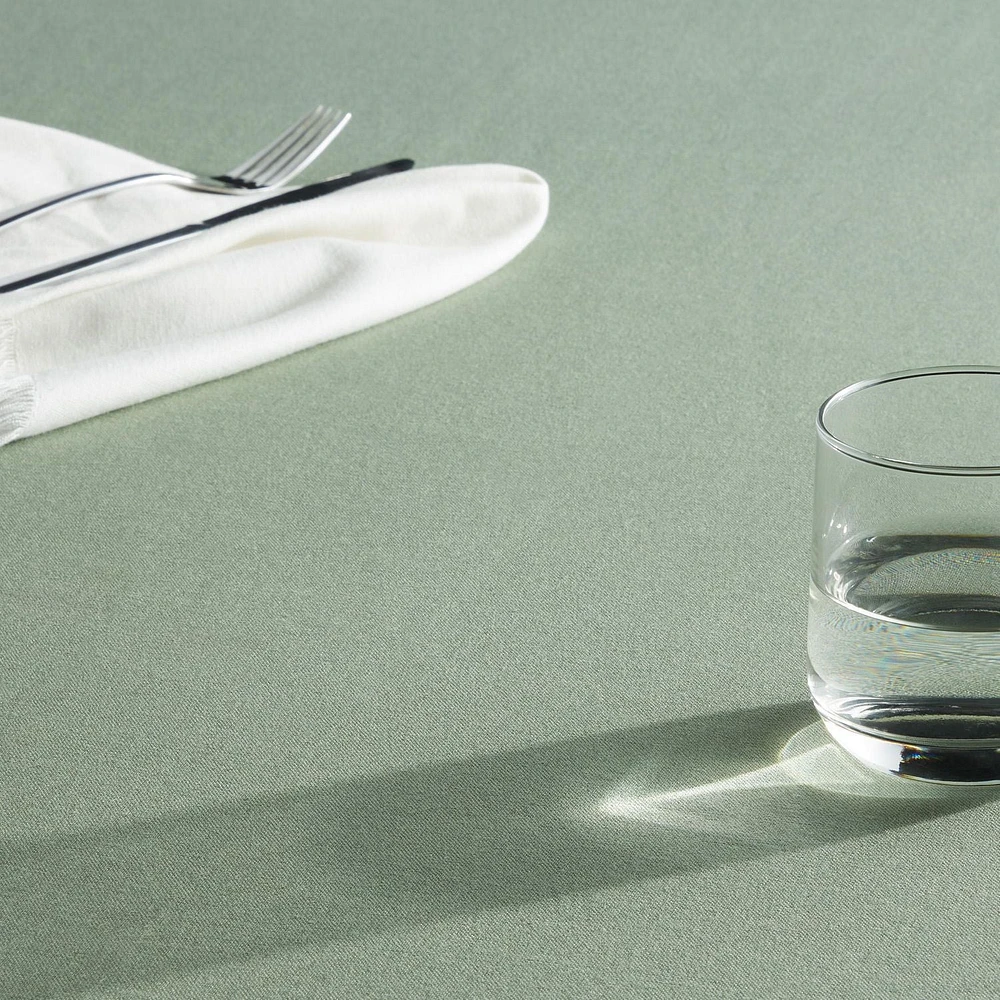 Mainstays Yale Tablecloth, Green, Machine washable
