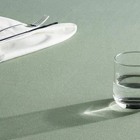 Mainstays Yale Tablecloth, Green, Machine washable