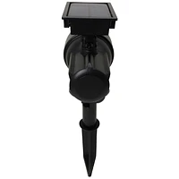 Mainstays 20 Lumen Solar Outdoor Landscape Spotlights, Black (2-Pack), MS 2PK 20L SOLAR SPOTLIGHT