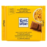 Ritter Sport Milk Chocolate with Cornflakes, 100 g, 100 g