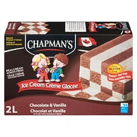 Chapman's Markdale Creamery Chocolate Vanilla Checkerboard Ice Cream, 2L