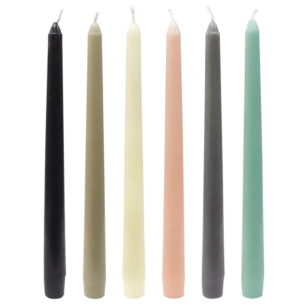 Hometrends 10" Bougie effilée rosée 10"H, non parfumé