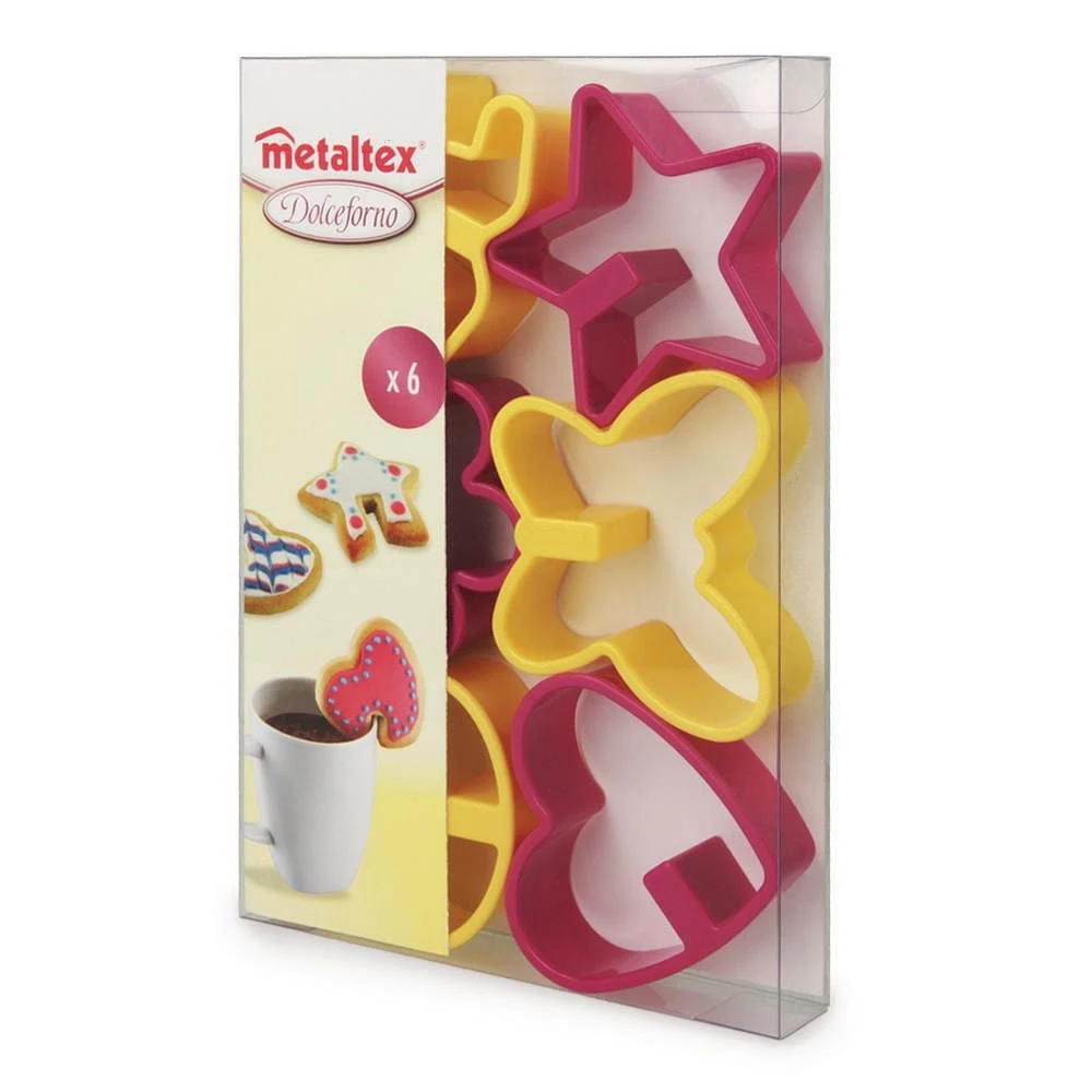 Metaltex® Assorted Cookie Cutters Set of 4