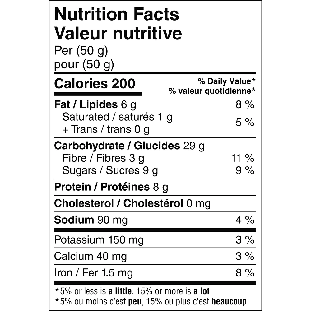 KIND Granola Grains entiers et beurre d'arachide, sac de 312 g 312g