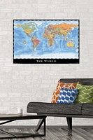 Map - World Wall Poster