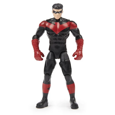 Batman 4-inch Nightwing Action Figure with 3 Mystery Accessories, Mission 3