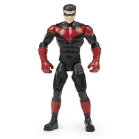 Batman 4-inch Nightwing Action Figure with 3 Mystery Accessories, Mission 3