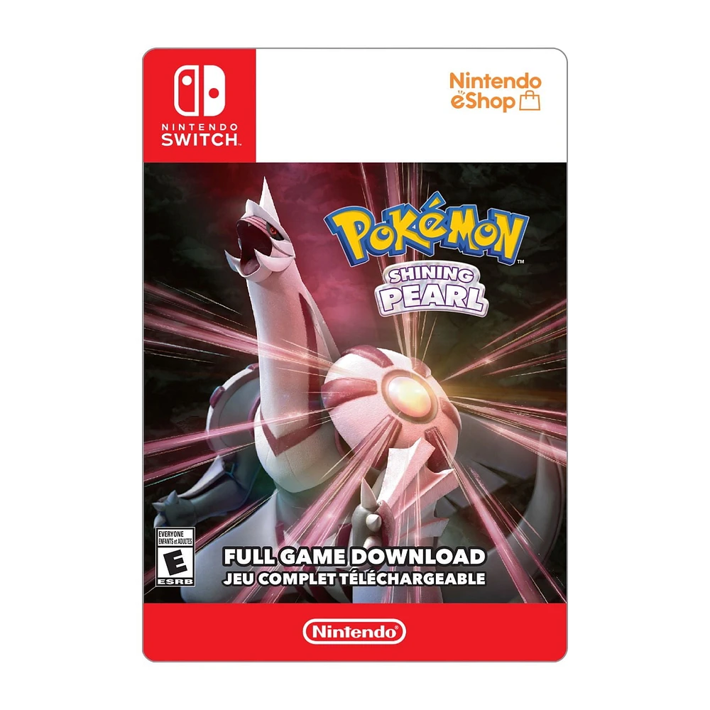 Nintendo Switch Pokémon Shining Pearl 79.99 (Digital Code)