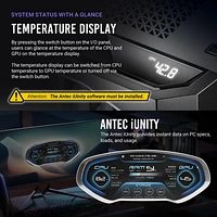 ANTEC PERFORMANCE 1 FT ARGB - Full-Tower - E-ATX - Highly Compatible PC Case