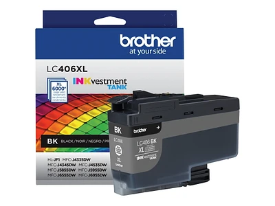Brother LC406XLBK - High Yield - black - original - ink cartridge - for Brother HL-JF1, MFC-J4335, J4345, J4535, J5855, J5955, J6555, J6955, J6957