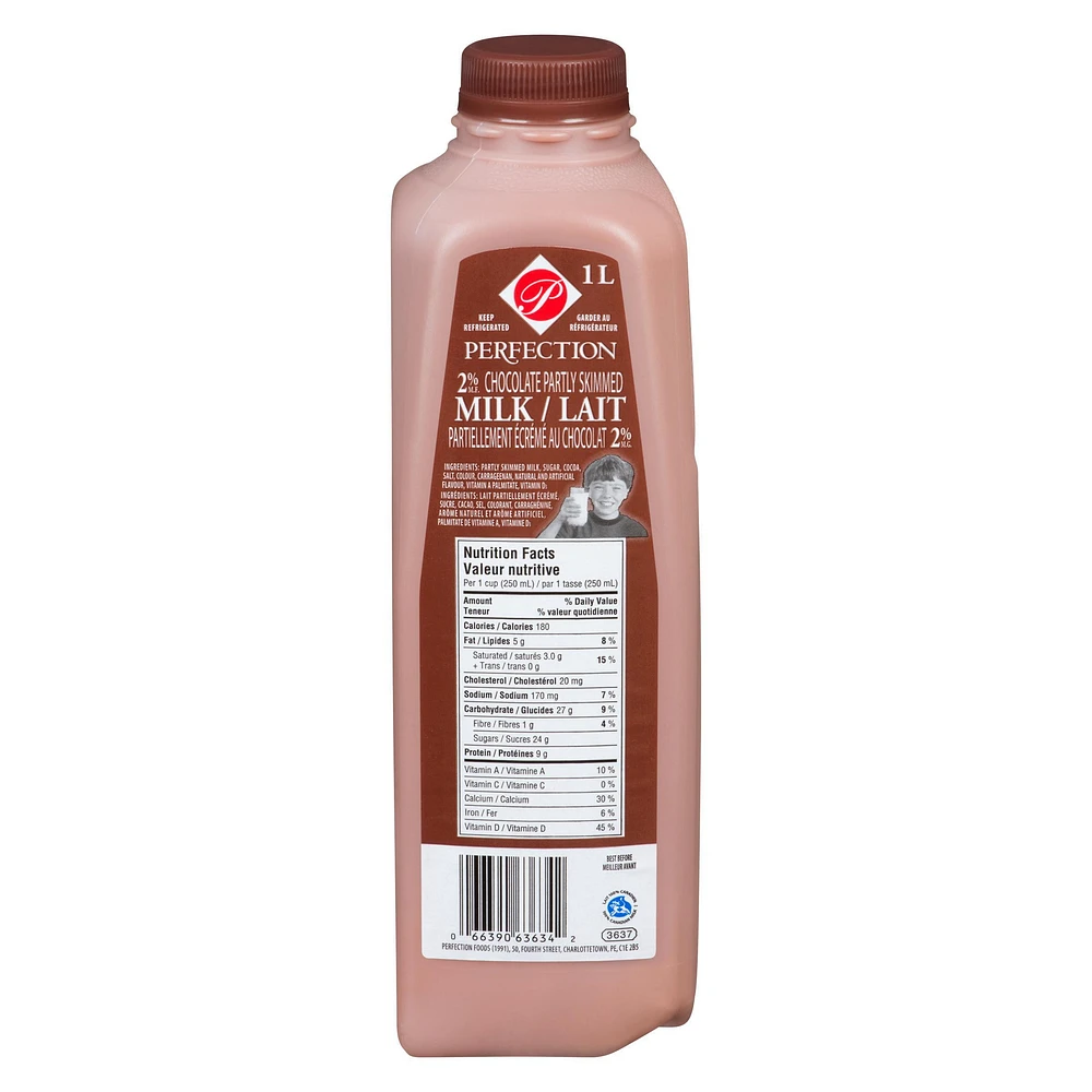 Perfection 2% Chocolate Milk, Perfection 2% Choc Milk 1L