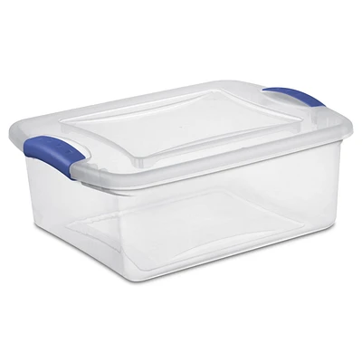 Boîte à verrou de Sterilite de 14L- Bleu 14L