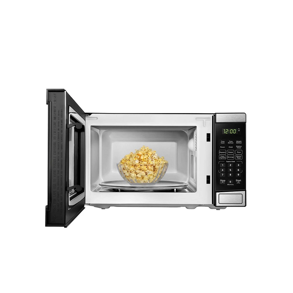 Danby DBMW0721BBS 0.7 cu. ft. Countertop Microwave in Stainless Steel