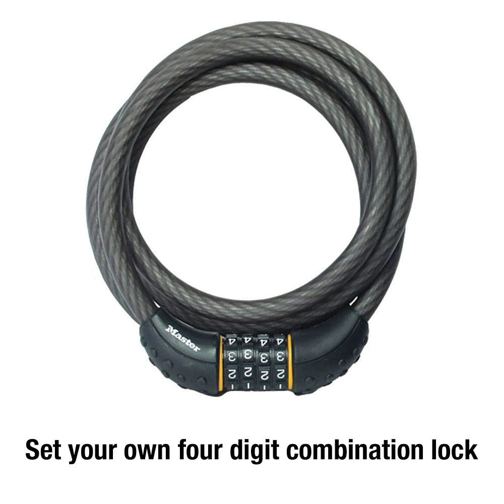 Cadenas à cable Master Lock définissez votre propre combination
