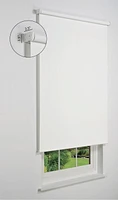 Store à enrouleur occultant sans fil Linen Avenue-Blackout White