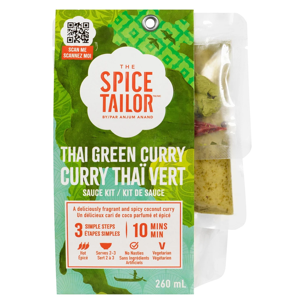 The Spice Tailor Thai Green Curry, Deliciously fragrant and spicy