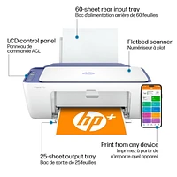 HP DeskJet 2742e All-in-One Printer with Bonus 6 Months Instant Ink, Keep it simple