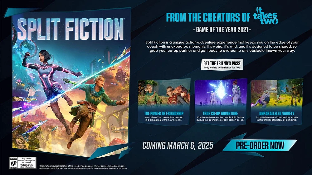 Jeu vidéo Split Fiction pour (Xbox Series X)