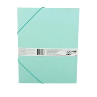 Chemise turquoise, Noté par la marque Post-it®, 9,5 po x 12 po, 2/paquet