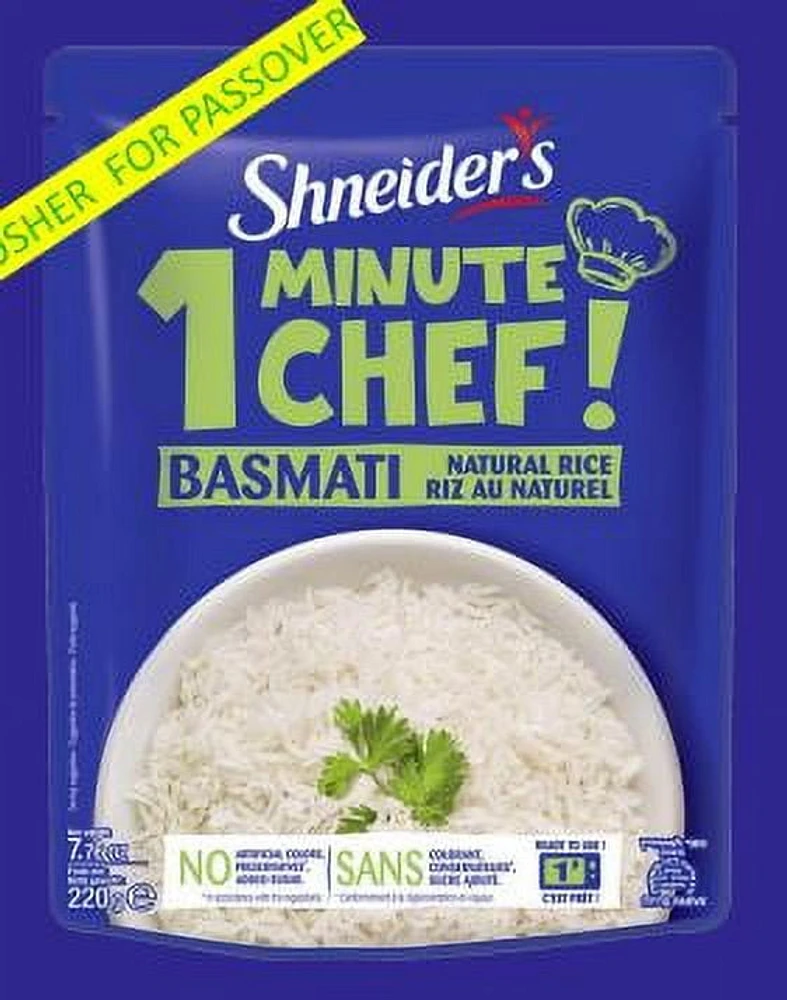 Shneider's Meal Rice Basmati Natural KPY 220g, Meal Rice Basmati Natural KPY