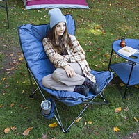 Chaise de camping Jumbo rembourrée-Acier
