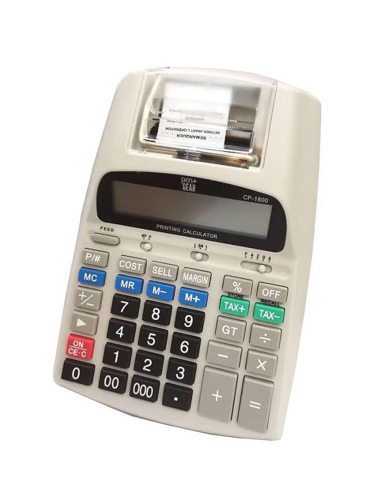 Calculatrice Imprimante PEN+GEAR 12 chiffres