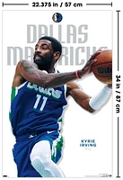 NBA Dallas Mavericks - Kyrie Irving Feature Series 23 Wall Poster, 22.375" x 34"