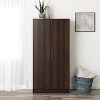 Prepac Elite 32" Espresso Storage Cabinet