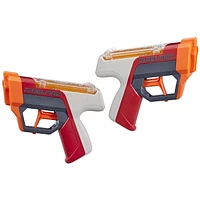 Nerf Pro Gelfire Dual Wield Pack, 2 Blasters, 5000 Gelfire Rounds, 2x 100 Round Integrated Hoppers, 2 Eyewear, Ages 14 and up