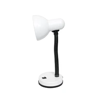 Simple Designs Basic Metal Desk Lamp with Flexible Hose Neck
