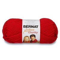 Bernat® Softee® Chunky™ Yarn, Acrylic #6 Super Bulky, 3.5oz/100g, 108 Yards, Acrylic #6 Super Bulky Yarn