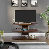 Walker TV Stand, Rustic Espresso