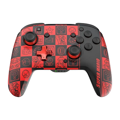 PDP Manette sans fil REMATCH GLOW: Super Icon - Nintendo Switch, & Nintendo Switch - OLED Model PDP RMTCH GLW WL CNTRL S. Ico