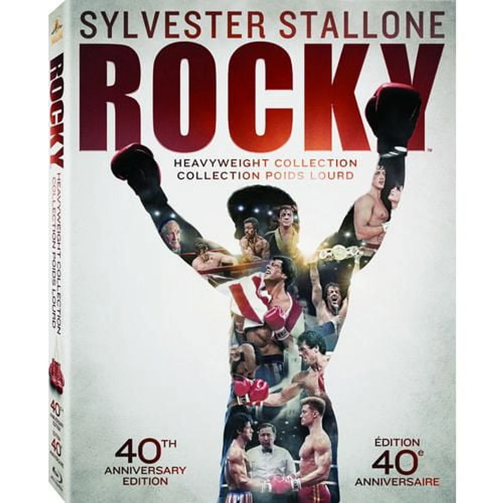 Rocky : Collection Poids Lourd (Édition 40e Anniversaire) (Blu-ray) (Bilingue)