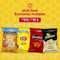 Tostitos Hint of Spicy Queso flavour tortilla chips