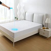 Housse de matelas matelassée imperméable de luxe Marina Decoration, protège-matelas, protège-matelas ajusté, poche profonde, convient jusqu'à 40 cm