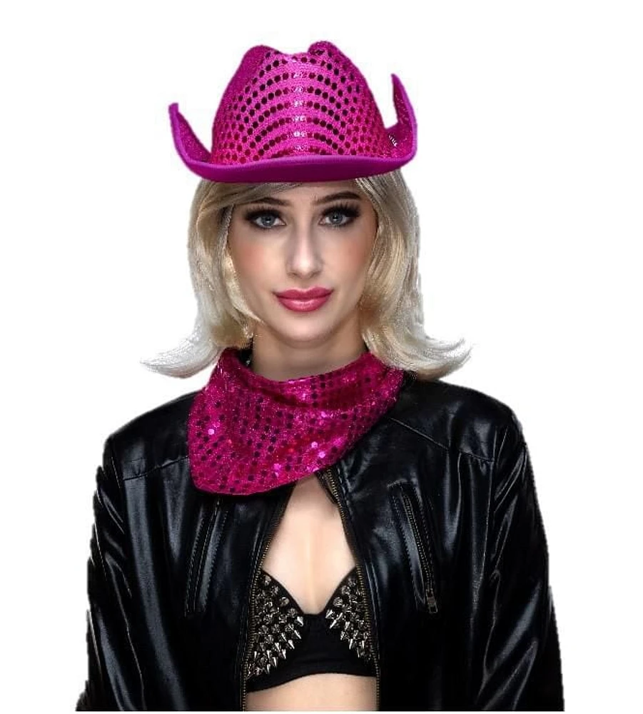 WAY TO CELEBRATE HALLOWEEN COWBOY SET PINK