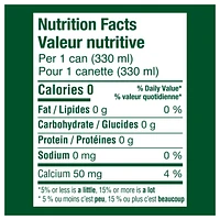 PERRIER Lime Carbonated Natural Spring Water with Natural Flavour, No Calories, No Sweeteners, No Sodium, Can 2.64 L, E-PERRIER PERRIER LIME 8X330ML