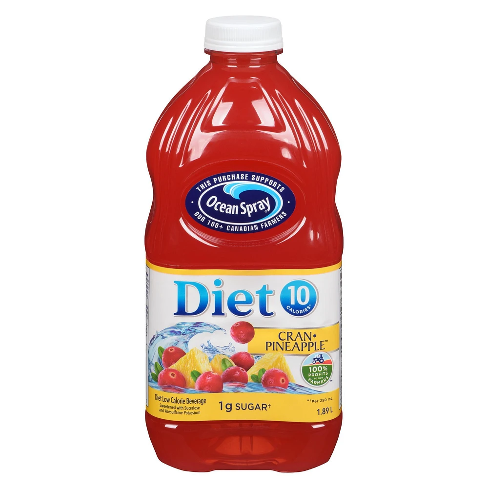 Ocean Spray Diet Cran•Pineapple™ Low Calorie Beverage, 1.89L