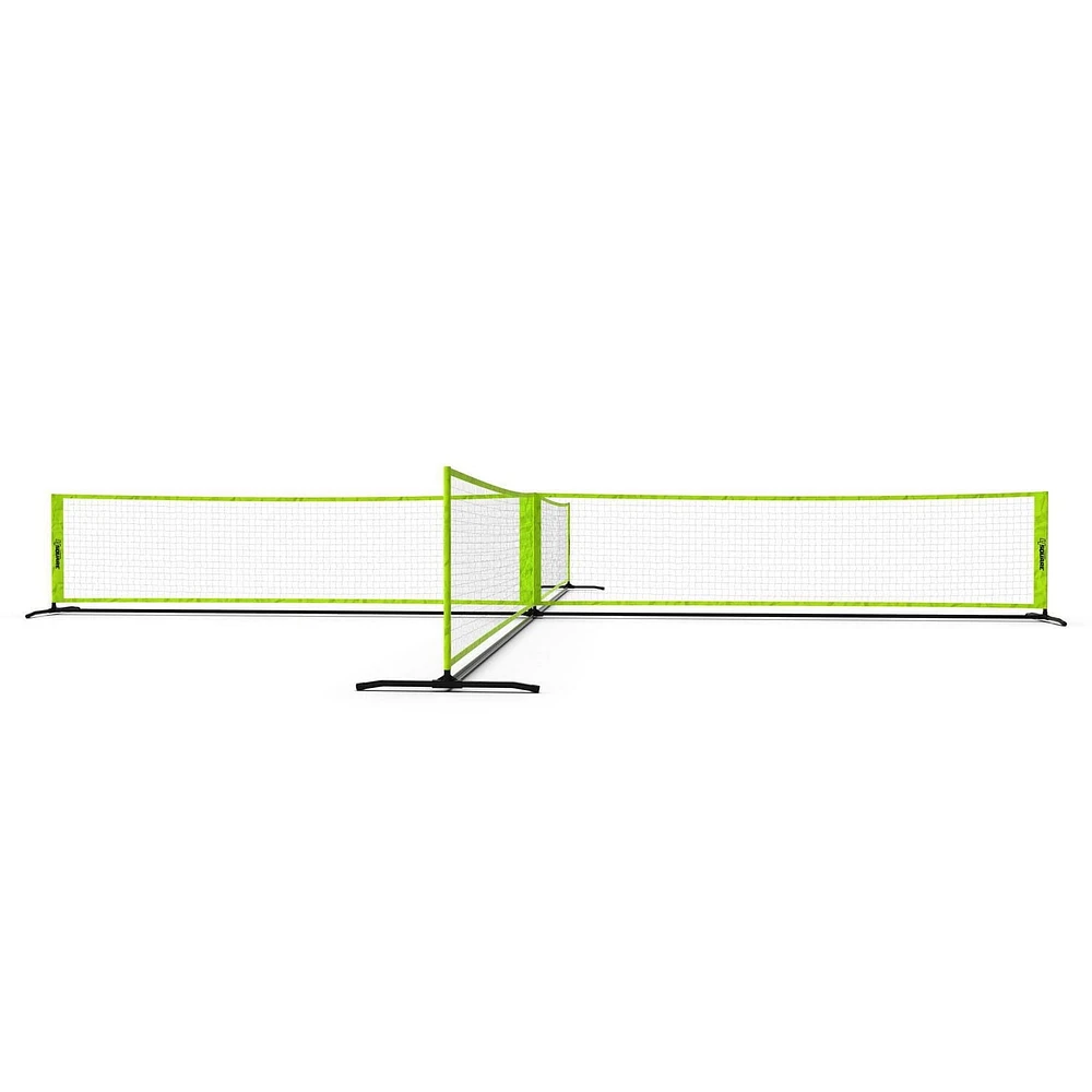 Triumph 4 Square Paddle Pickleball Outdoor Game Net Set