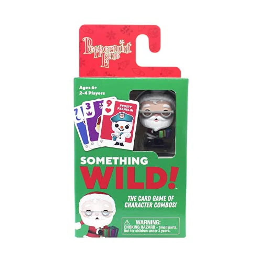 Funko Games QUELQUE CHOSE DE SAUVAGE ! PEPPERMINT LANE – PÈRE NOËL